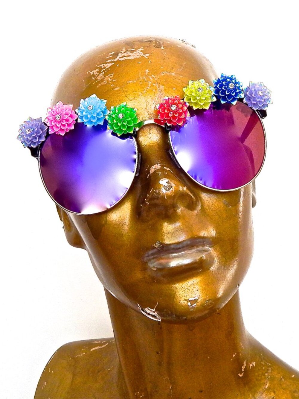 GASOLINE GLAMOUR JELLYBEAN DISCO QUEEN JUMBO ACID COCO GLASSES🪩💎🛼